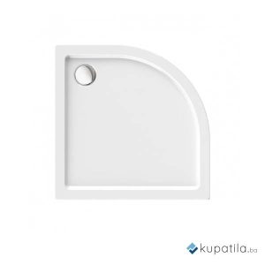 Kada tuš akrilna SIENA 90x90 polukružna bijela AQUAESTIL