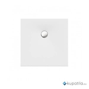 Kada tuš akrilna TEMPO 90x80 kvadratna bijela AQUAESTIL