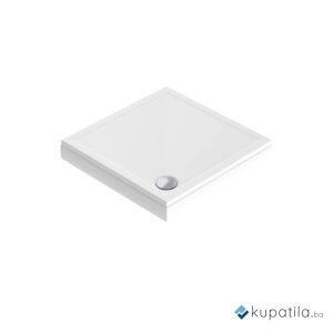 Kada tuš akrilna TESO 90x90 sa oblogom kvadratna bijela AQUAESTIL