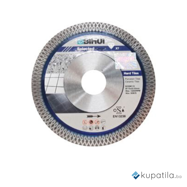 Ploča dijamantna 115x1,2 mm SPEEDY DCDM115 BIHUI