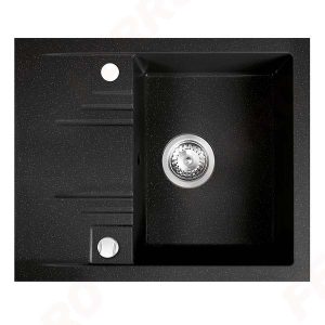 Sudoper MEZZO II 58x48 Grafit Crni