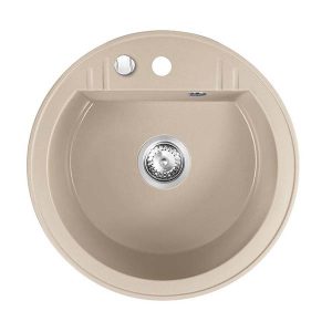 Sudoper MEZZO II okrugli FI 51CM bež