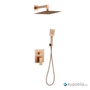 Ugradbeni tuš boja bakra Ars Valvex