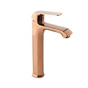 Baterija za umivaonik Visoka Aurora rose gold Valvex