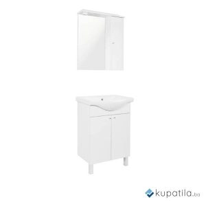 Kupatilski ormarić 60cm+ogledalo Bravo MP