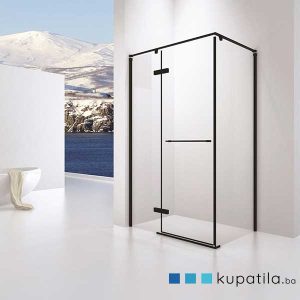 Vrata crna mat 900x2000 Eckle