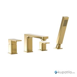Baterija za kadu zlatna Loft Valvex