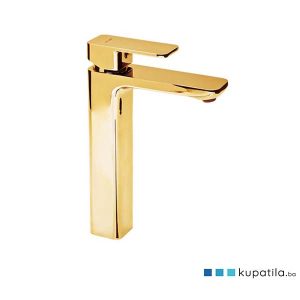 Baterija za umivaonik visoka Loft gold Valvex