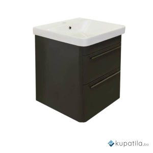 Kupatilski ormarić 50cm Luxury Snow Antracir MP