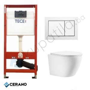 Ugradbeni vodokotlić Tece+WC šolja Una Cerano