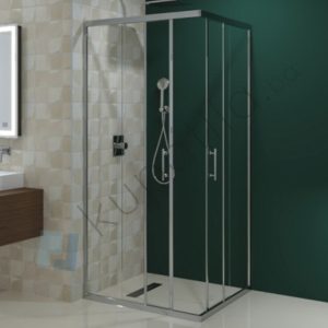 Tuš kabina 120x90 hrom Rocco