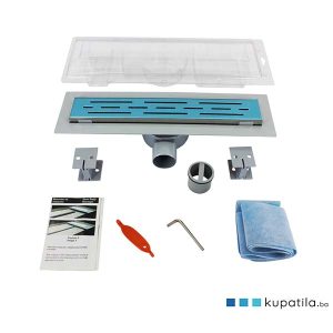 Tuš kanalica 60cm Eckle