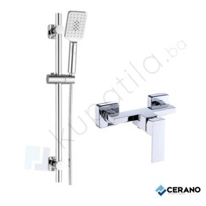 Tuš baterija +klizna šipka chrom set Ars Valvex Cerano