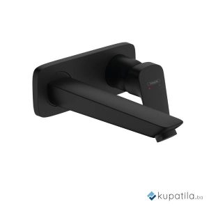 Baterija ugradbena mat black Logis Hansgrohe 71220670