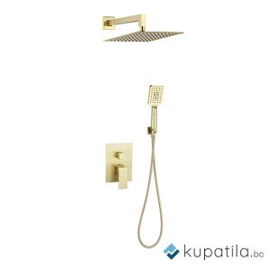 Ugradbeni set Ars Brushed Gold Valvex