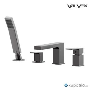 Baterija za kadu ugradbena Gun Metal Ars Valvex