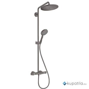 Usponski tuš termostatski S280 crni Hansgrohe 26890340