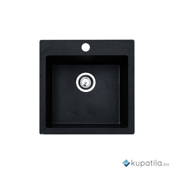 Sudoper crna Xgranit Atos 50 Metalac