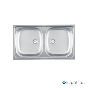 Sudoper dvodjelni Luna Metalac