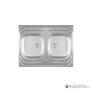 Sudoper nadgradni dvodjelni Standard Metalac