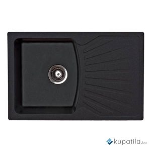 Sudoper granitni crni Xgranit Quadro