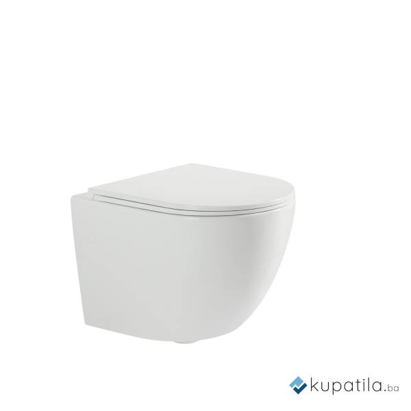 WC šolja konzolna+bide Monza Mini Aqualux - Image 2