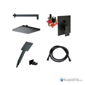 Podžbukni set DUO SQ UNITAS Crni