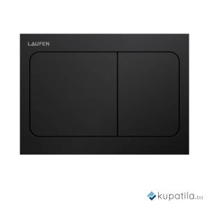 Tipka potisna crna mat INEO AIR Laufen